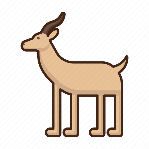 Antilope, animal, deer, zoo icon - Download on Iconfinder