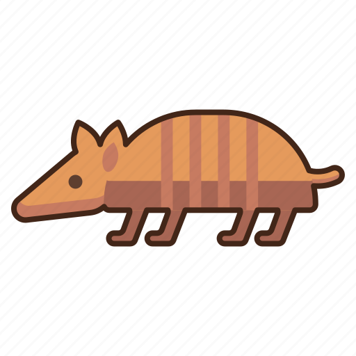Armadillo, animal, mammal, nature icon - Download on Iconfinder