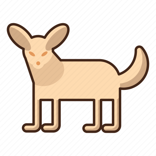 Fennec, fox, animal icon - Download on Iconfinder