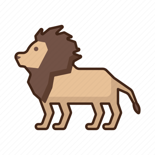 Lion, animal, wild, africa icon - Download on Iconfinder