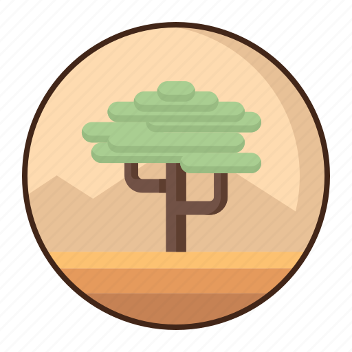 Savana, landscape, africa, nature icon - Download on Iconfinder