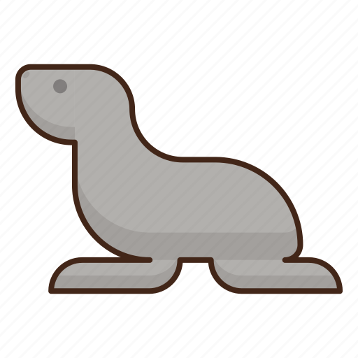 Seal, animal, mammal, sea icon - Download on Iconfinder