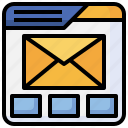 mail, newsletter, online, marketing, browser, communications