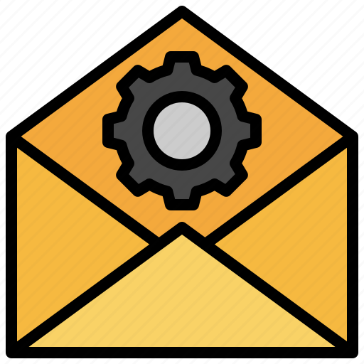 Settings, email, communications, message, envelope icon - Download on Iconfinder