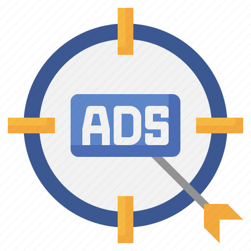 Ads, advertising, marketing, dartboard, focus icon - Download on Iconfinder