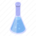 inclusive, education, chemical, flask, isometric 