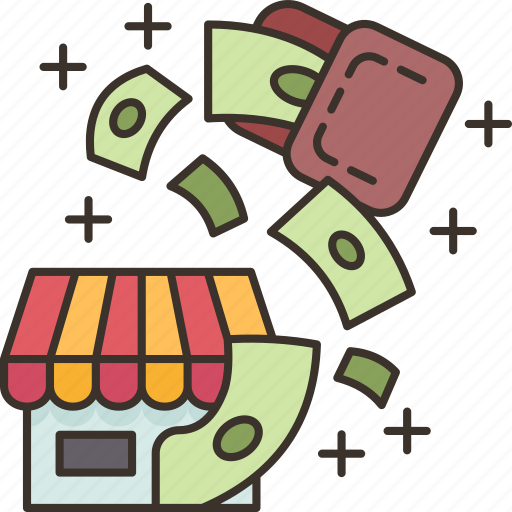 Income, business, store, revenue, profit icon - Download on Iconfinder