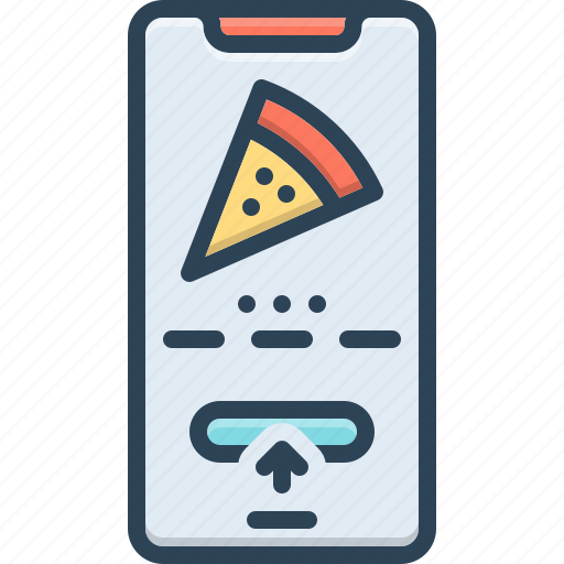 Order, online, food, adesh, application, delivery, pizza icon - Download on Iconfinder