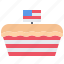 pie, food, flag, united, states, america, usa, nation, country 