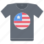 t, shirt, flag, clothes, united, states, america, usa, nation 