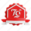 hut, badge, independence, indonesia, august, indonesian, celebration, freedom, patriotic 