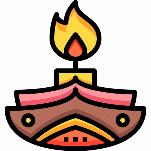 Deepavali, cultures, india, decoration, candle icon - Download on Iconfinder