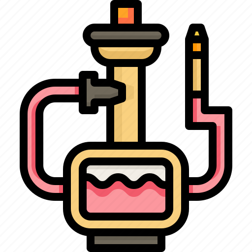 Smoke, tobacco, hookah, india, pipe icon - Download on Iconfinder