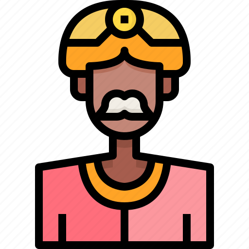 Turban, man, avatar, indian, people icon - Download on Iconfinder
