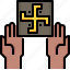 hand, india, religion, swastika, hinduism 