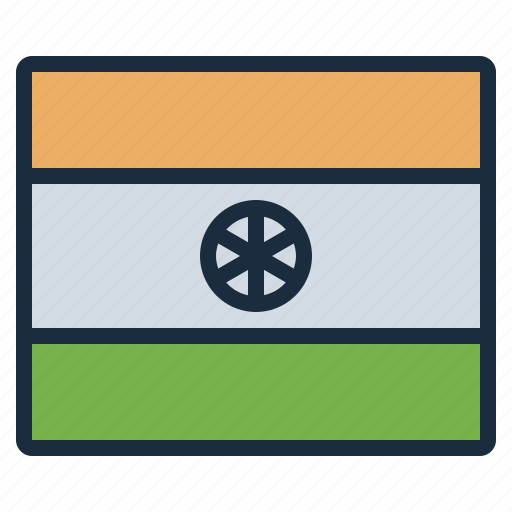 India, flag, culture, india flag icon - Download on Iconfinder