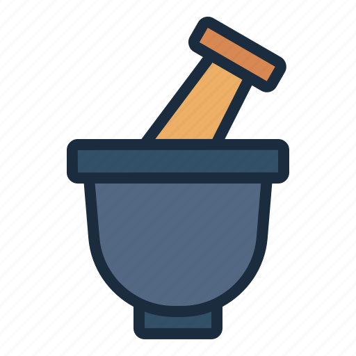 Mortar, kitchen, india, culture icon - Download on Iconfinder