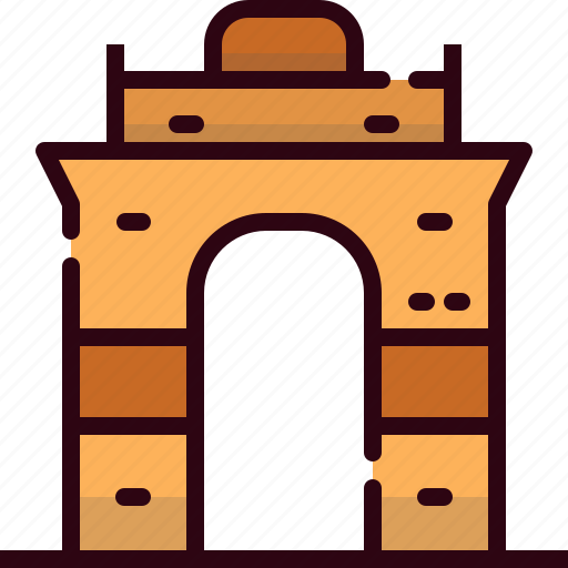Delhi, gate, india, landmark, new, the icon - Download on Iconfinder