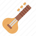sitar, music, instrument, traditional, india, culture