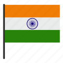 asia, asian, chakra, country, culture, indian, indian flag