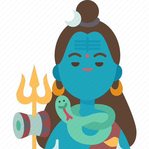 Shiva, hinduism, god, destroyer, trimurti icon - Download on Iconfinder