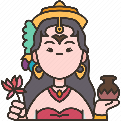 Ganga, hindu, goddess, river, mythology icon - Download on Iconfinder