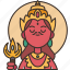 indra, hindu, mythology, king, god 