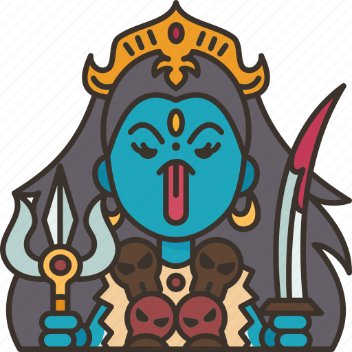 Kali, hindu, goddess, death, doomsday icon - Download on Iconfinder