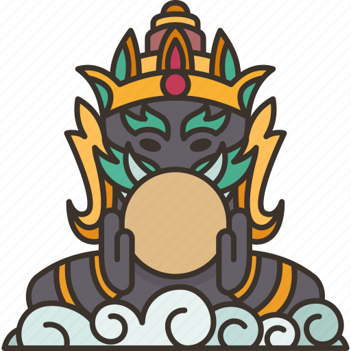 Rahu, hindu, astrology, shadow, mythology icon - Download on Iconfinder