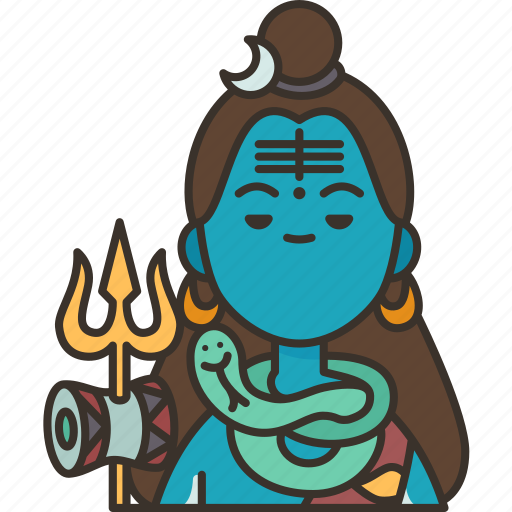 Shiva, hinduism, god, destroyer, trimurti icon - Download on Iconfinder