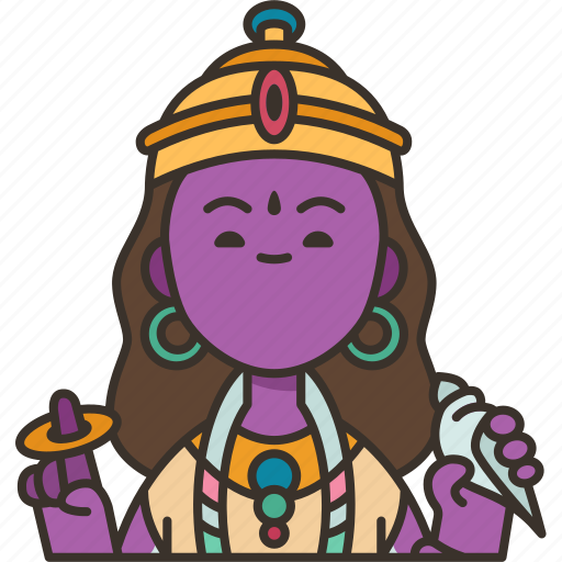 Vishnu, god, hindu, protector, preserver icon - Download on Iconfinder