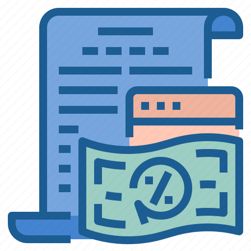 Tax, roi, refund, back taxes, personal income tax, return on investment, tax refund icon - Download on Iconfinder