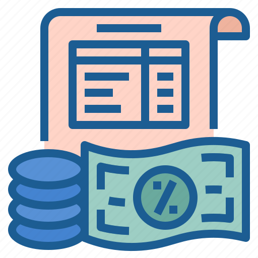 Tax, rate, tax rate, individual income tax, personal income, taxation icon - Download on Iconfinder