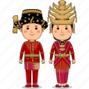 traditional, sumatra, batak, mandailing, clothes, boy, bridal, ceremony