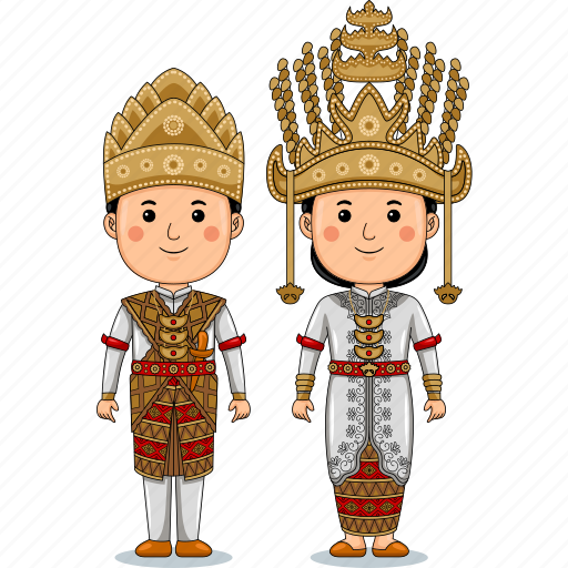 Traditional, lampung, clothes, geometric, pattern, fabric, indonesia icon - Download on Iconfinder