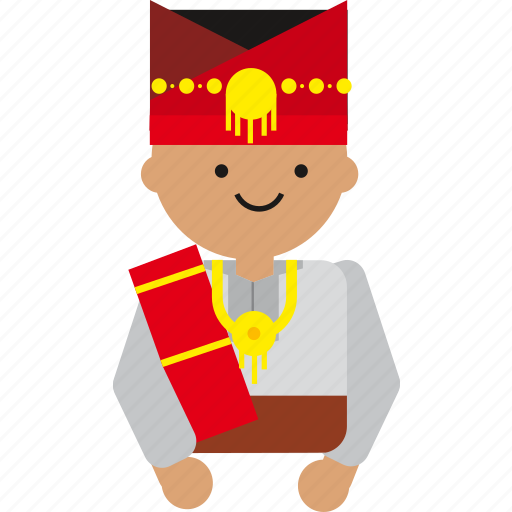 Culture, etnic, indonesia, indonesian, man, people, sumatera icon - Download on Iconfinder
