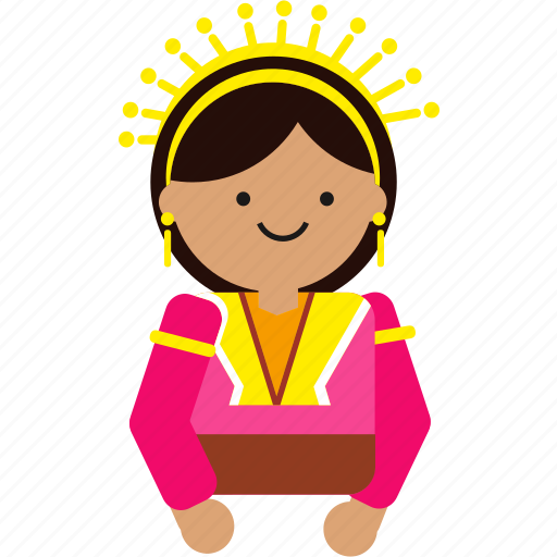 Culture, etnic, indonesia, indonesian, java, sumatera, woman icon - Download on Iconfinder