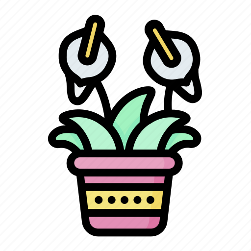 Leaf, decorative, indoor, plant, tree icon - Download on Iconfinder