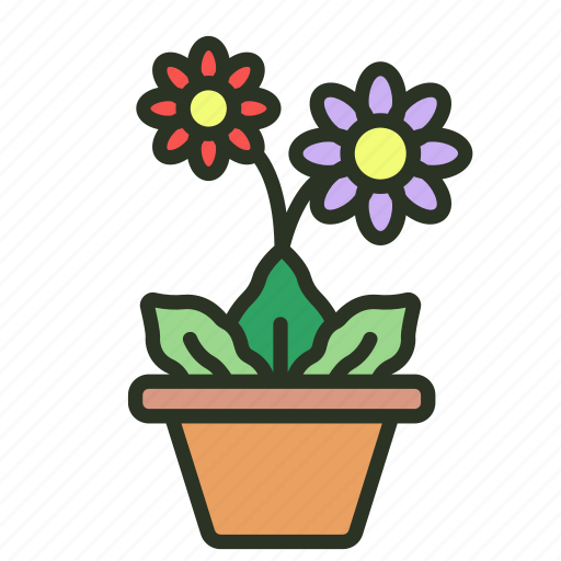 Flower, gerbera, daisy, nature, indoor, plant icon - Download on Iconfinder