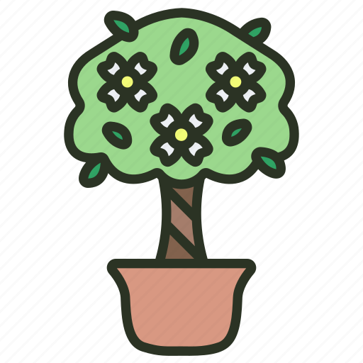 Nature, plant, gardenia, blossom, indoor icon - Download on Iconfinder
