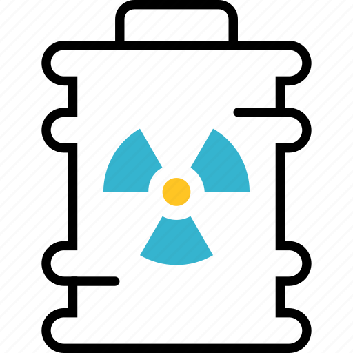 Barrel, industrial, iron, waste, trash, nuclear icon - Download on Iconfinder