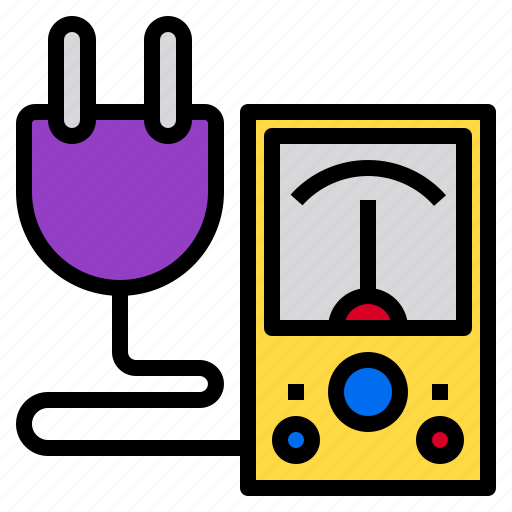 Business, construction, equipment, export, job, technology, voltmeter icon - Download on Iconfinder