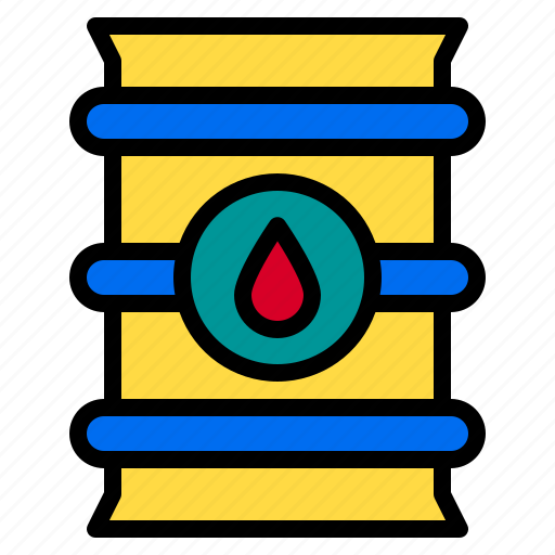 Barrel, engineer, factory, fuel, industrial, oil, technology icon - Download on Iconfinder
