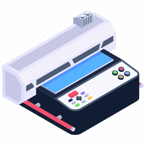 Digital printing machine, uv printing machine, laser printing machine, uv machine, digital inkjet icon - Download on Iconfinder