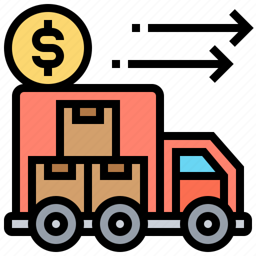 Cargo, delivery, distribution, expense, logistic icon - Download on Iconfinder