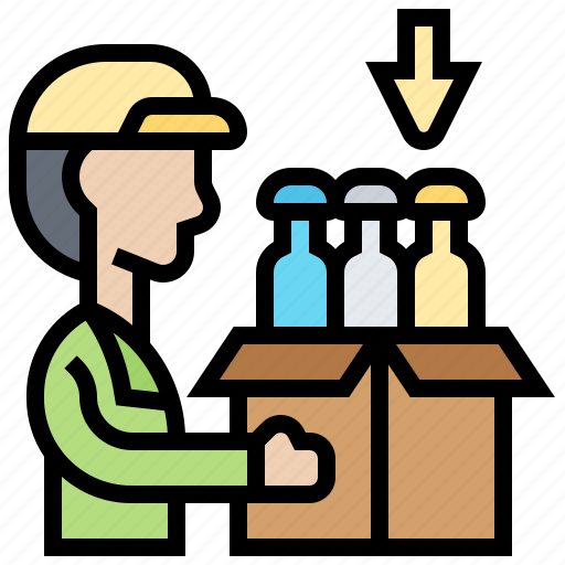 Box, delivery, packing, products, retail icon - Download on Iconfinder