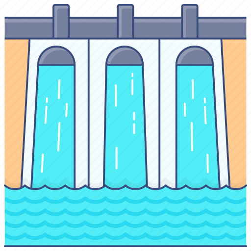 Hydropower, water power, hydroelectricity, hydro energy, hydro icon - Download on Iconfinder