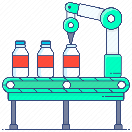 Manufacturing, production factory, power plant, manufacturing plant, factory icon - Download on Iconfinder