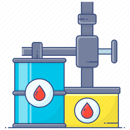 Oil, pipeline, oil pipe, oil pipeline, petroleum pipeline, fuel pipe icon - Download on Iconfinder