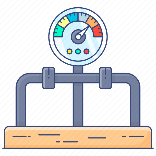 Pressure, meter, pressure gauge, pressure meter, dashboard, manometer, pressure sensor icon - Download on Iconfinder